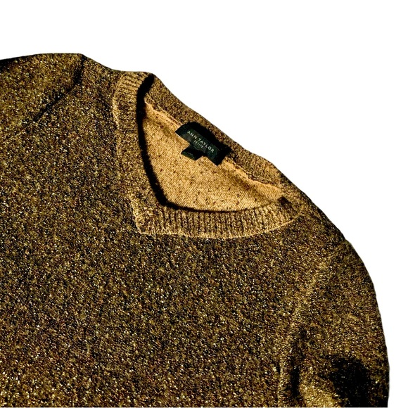 Golden Ann Taylor Knit Blouse Sz SP - Picture 8 of 9